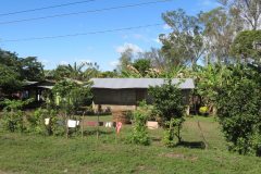 Typisches Straßenbild, der Landschaft im Westen Nicaraguas, 2024