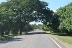 Ein ungewöhnliches Bild in Zentralamerika: Gepflegte und saubere Straßenränder, Transportmittel in Nicaragua 2024 