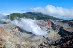 Der Krater des Vulkan Poás, Costa Rica 2025