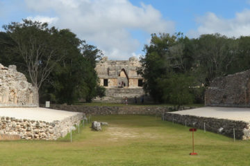 Ausgrabungsstätte Uxmal, Yucatán, Mexiko,