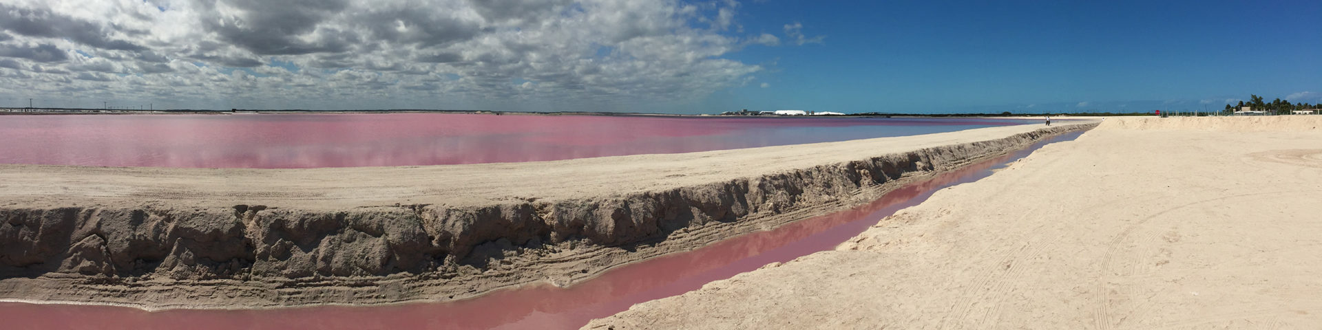 The pink Lake, Las Colorades, Yucatán