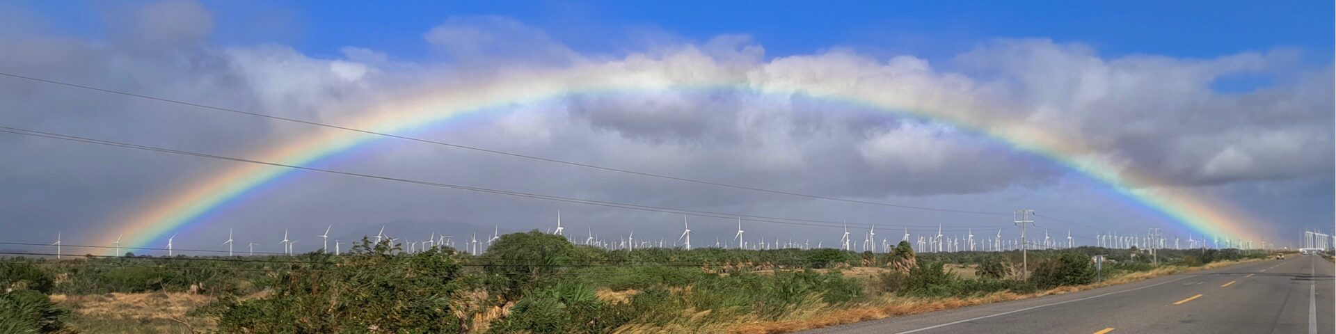 Windparks ind der Union Hidalgo, Mexiko 2023