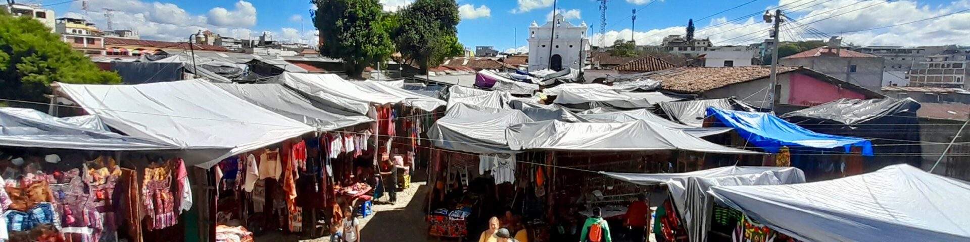 Der Markt in Chichicastenango, Lago Atitlán, Guatemala 2023