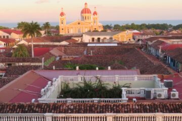 Granada im Abendlicht, Nicaragua 2024